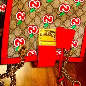 Authentic, seasonal,New rare authentic limited addition Gucci cherry 🍒 purse.